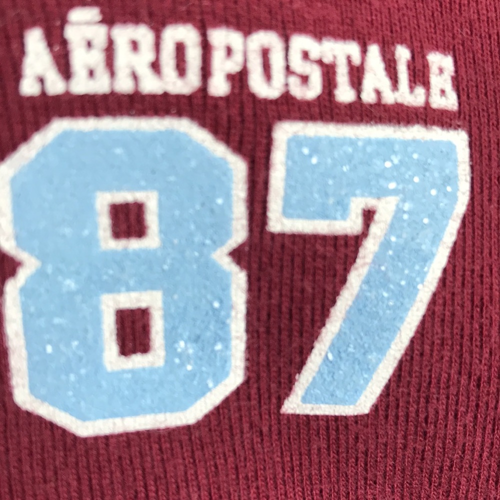 Aero collared lace up top sparkle #87. Vintage